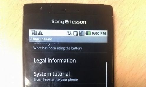 Sony Ericsson Anzu - pierwsze zdjęcie następcy X10 [aktualizacja]