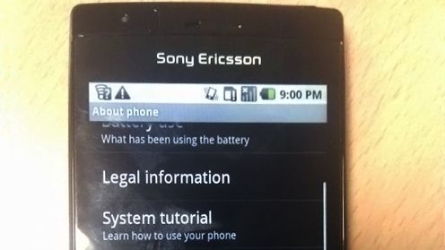 Sony Ericsson Anzu - pierwsze zdjęcie następcy X10 [aktualizacja] 1