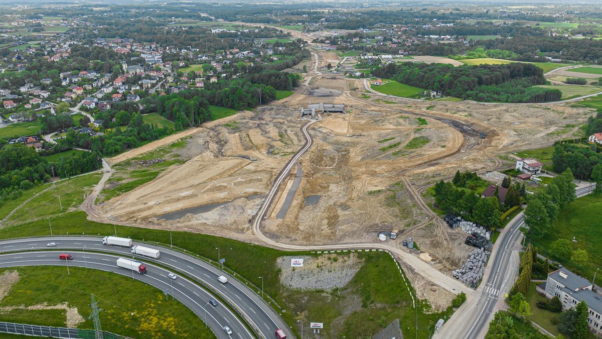 Przebudowa węzła na drodze S1