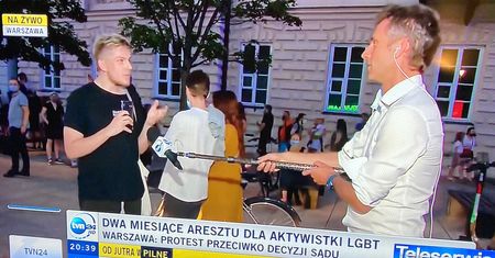 Paweł Łukasik z TVN pogrążał się na wizji. Nie uszanował płci aresztowanej Margot