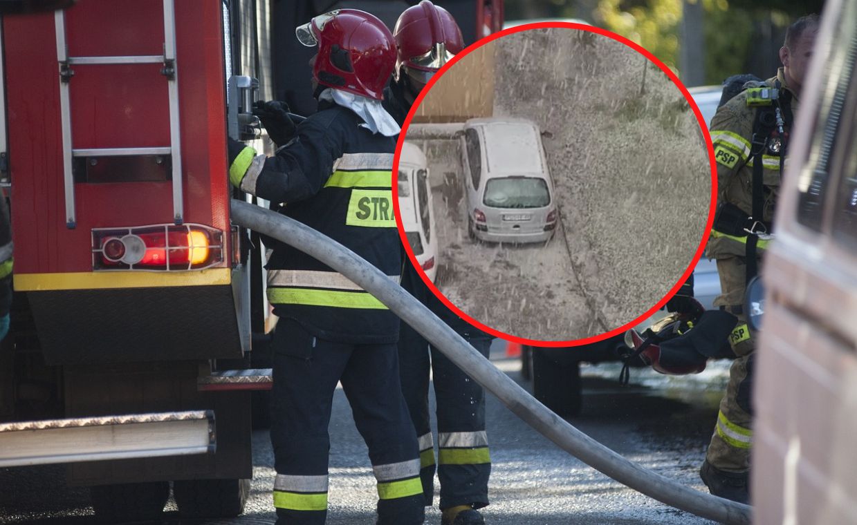 Słupca pod wodą. Potężne gradobicie przeszło nad miastem