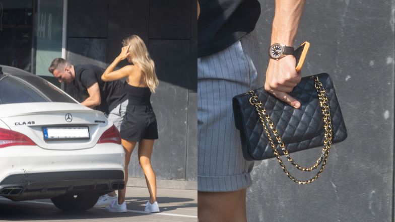 Arkadiusz Milik i Agata Sieramska