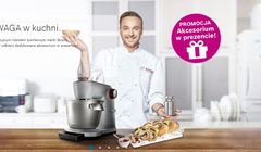 Mateusz Gessler reklamuje roboty kuchenne Bosch