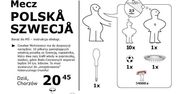 Mecz Polska-Szwecja. Ta okładka to hit. Głos zabrała IKEA