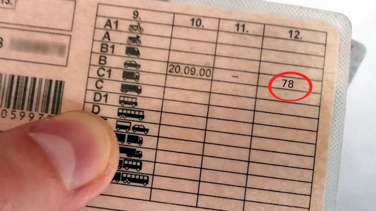 Prawo jazdy z kodem 78