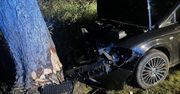 Wypadek niedaleko Golubia-Dobrzynia. Samochód uderzył w drzewo