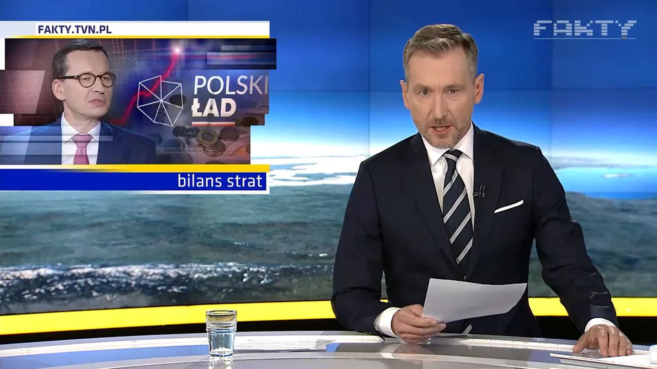 Piotr Kraśko jest znaną twarzą "Faktów" TVN