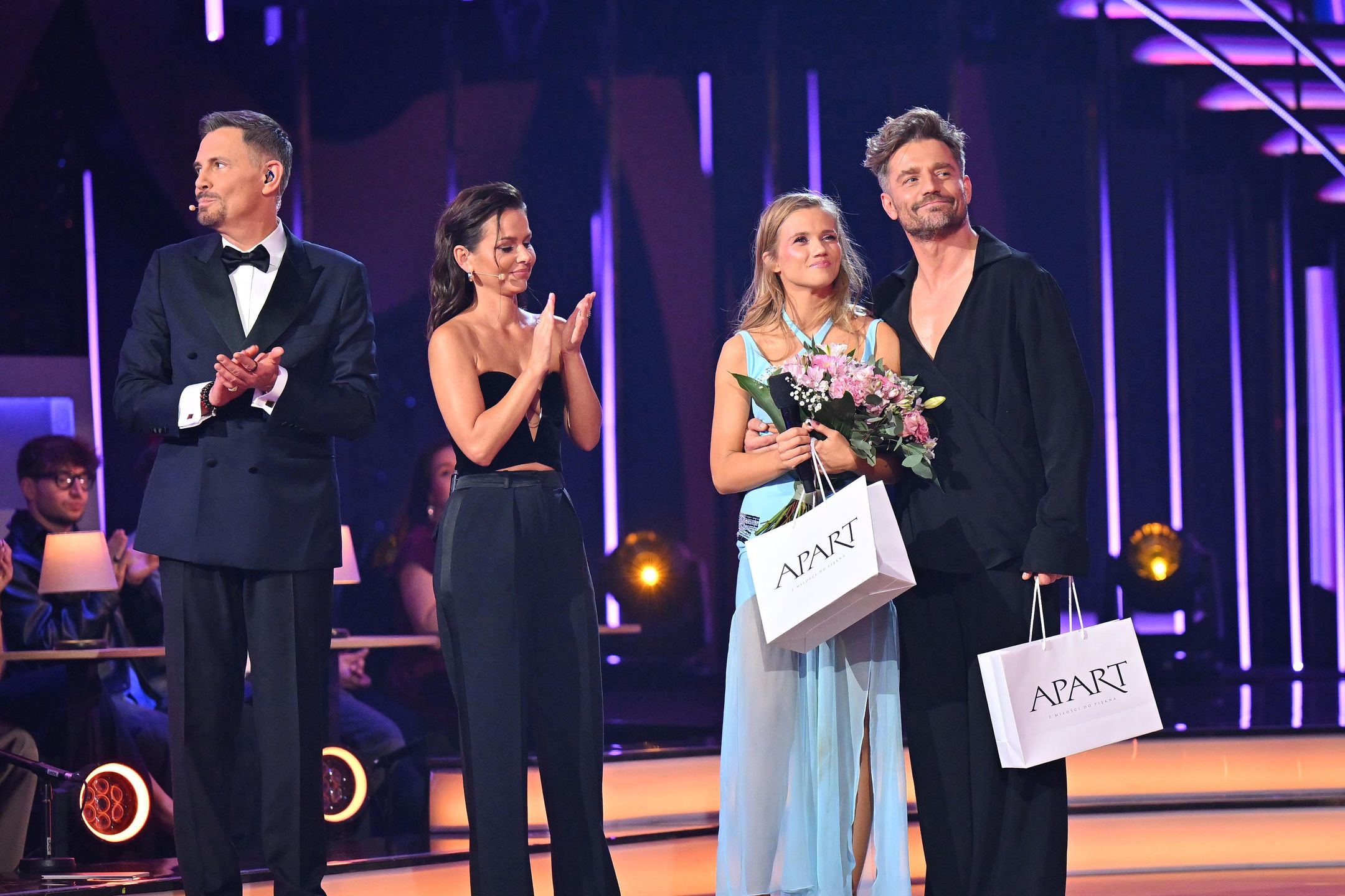 Agnieszka Kaczorowska i Marcin Rogacewicz