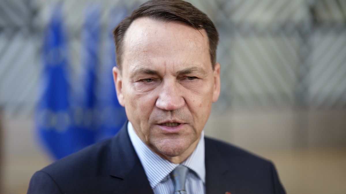 Spotkanie ministrów spraw zagranicznych UE w Brukseli13.07.2026 Belgia, Bruksela N/z polski minister spraw zagranicznych Radoslaw Sikorski na spotkaniu ministrow spraw zagranicznych Fot: Thierry Monasse/REPORTERThierry Monasse/REPORTER