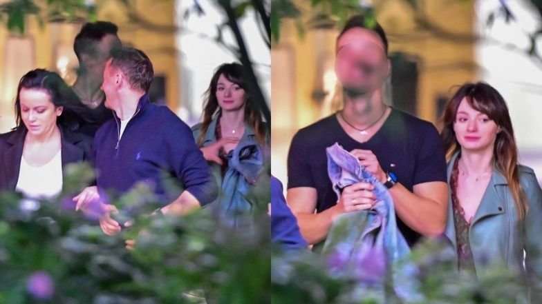 Izabela i Adam Małyszowie na kolacji z córką i zięciem