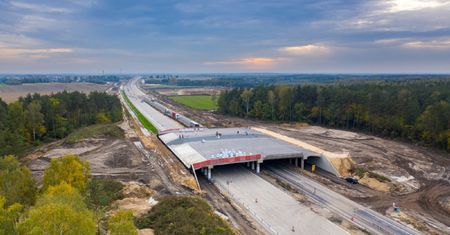Budowa A1. Pierwsi kierowcy pojechali nową trasą