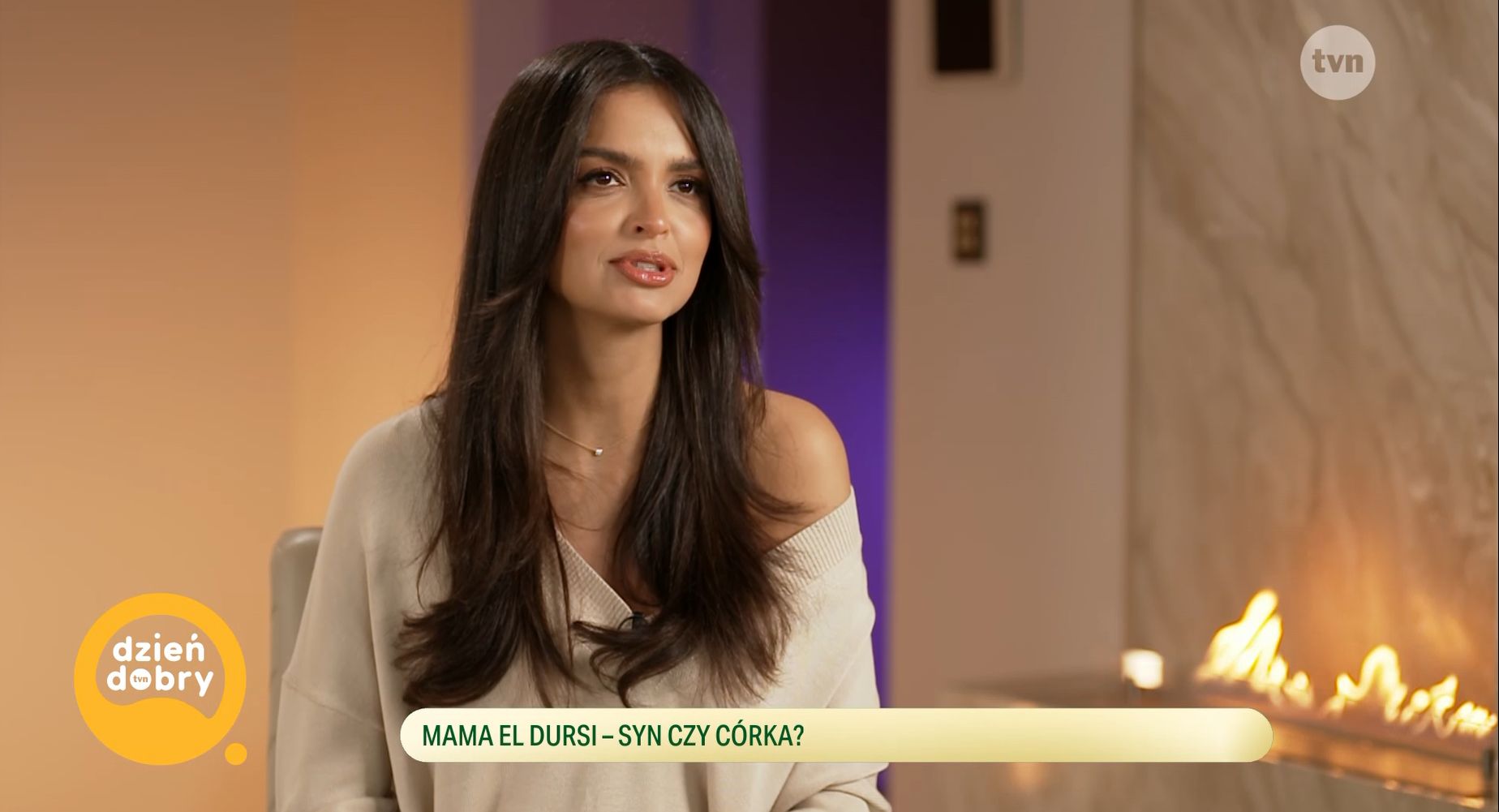 Klaudia El Dursi w "Dzień Dobry TVN"