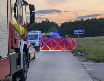 Śmiertelne potrącenie rowerzysty. Nie żyje 14 latek