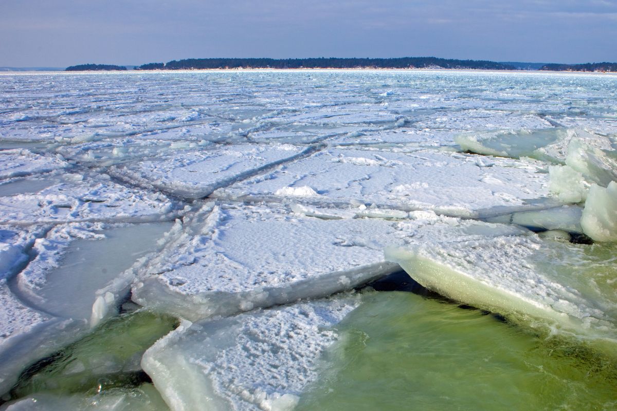 Niemcy ostrzegają. Wieczna zmarzlina na Bałtyku. "Nawet 15 cm lodu"