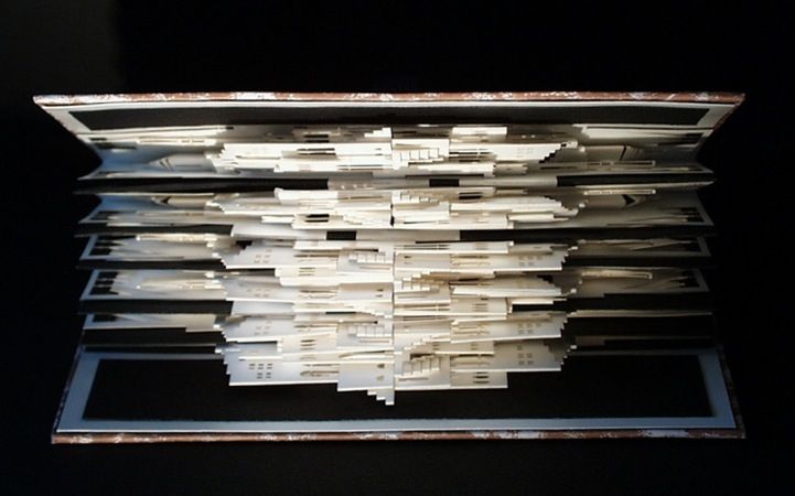 Niesamowite obiekty architektoniczne wykonane z pojedynczej kartki papieru 5