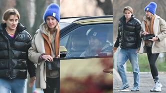 Katarzynę Zillmann zauważona na spacerze z koleżanką. Myślicie, że opowiadała jej o Janji Lesar? (ZDJĘCIA)