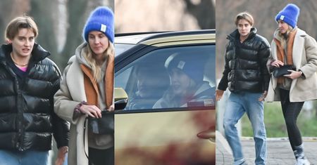 Katarzynę Zillmann zauważona na spacerze z koleżanką. Myślicie, że opowiadała jej o Janji Lesar? (ZDJĘCIA)
