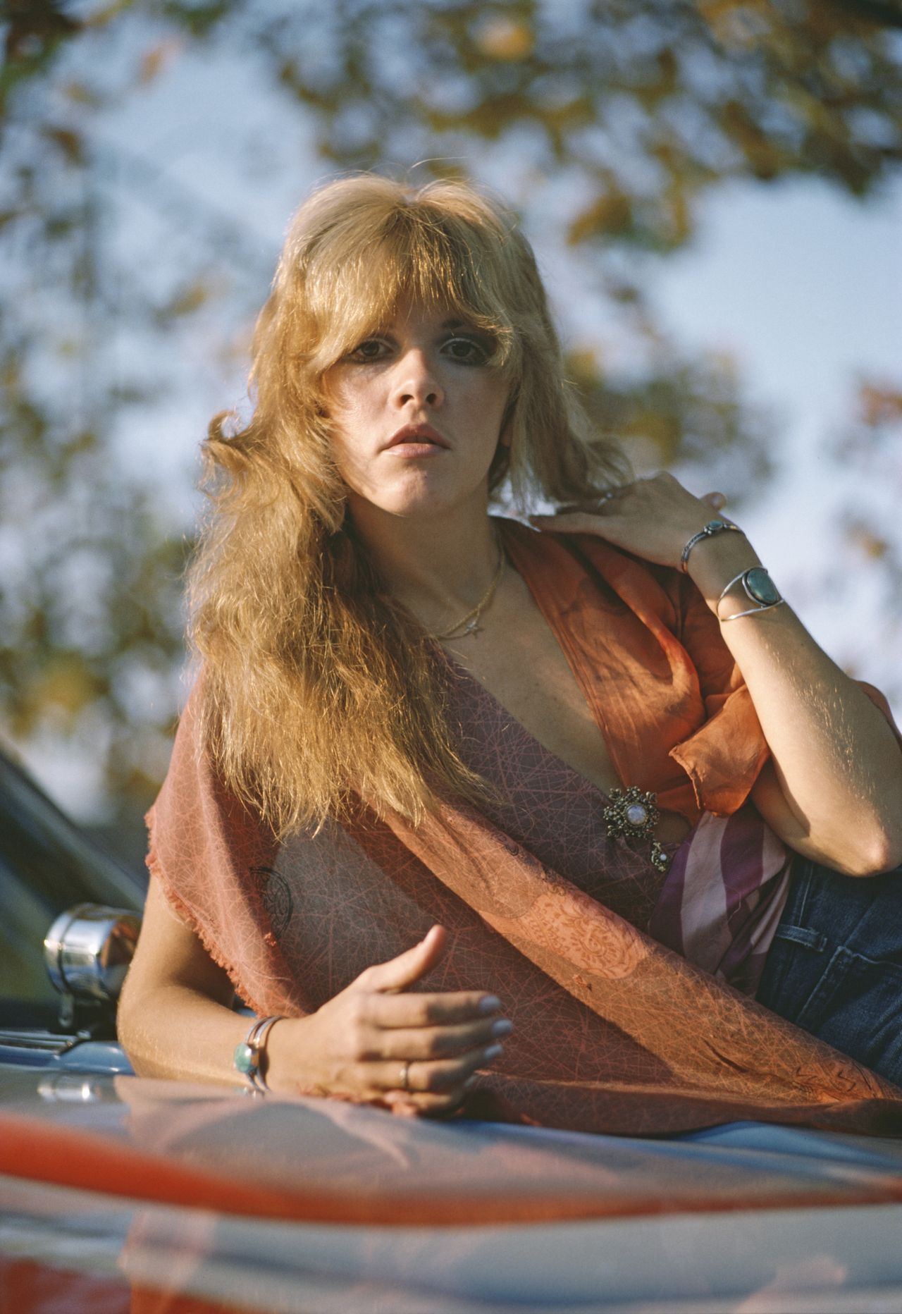 Stevie Nicks and her "stevie cut" hairstyle