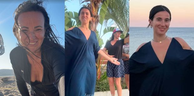 Kasia Kowalska ładuje baterie na Rodos z 29-LETNIĄ CÓRKĄ. Aleksandra to skóra zdjęta z mamy? (ZDJĘCIA)