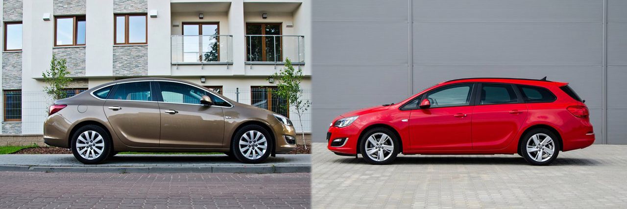 Opel Astra Tourer 1,4 Turbo LPGTEC Enjoy vs. Opel Astra Sedan 1,7 CDTI Business - test