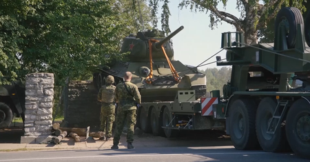 Estonia usuwa sowieckie pomniki. Na pierwszy ogień czołg