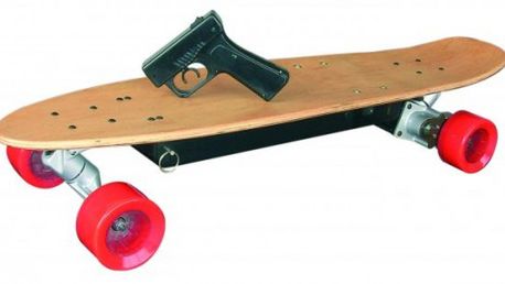 Elektryczna deskorolka sterowana pistoletem 1