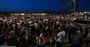 Tłumy na ulicach Tbilisi. "Naprawdę imponujące sceny"