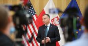 Wybory 2020. Andrzej Duda w USA o "Forcie Trump": to nie nazwa fizycznie istniejącej bazy
