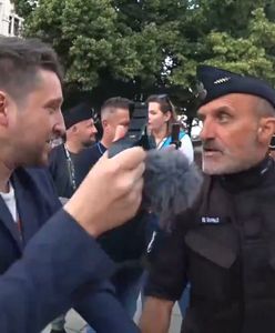 Olszański uderzył dziennikarza. Nie spodobało mu się pytanie