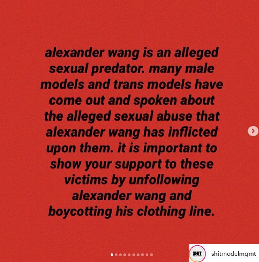 Alexander Wang oskarżany o molestowanie seksualne