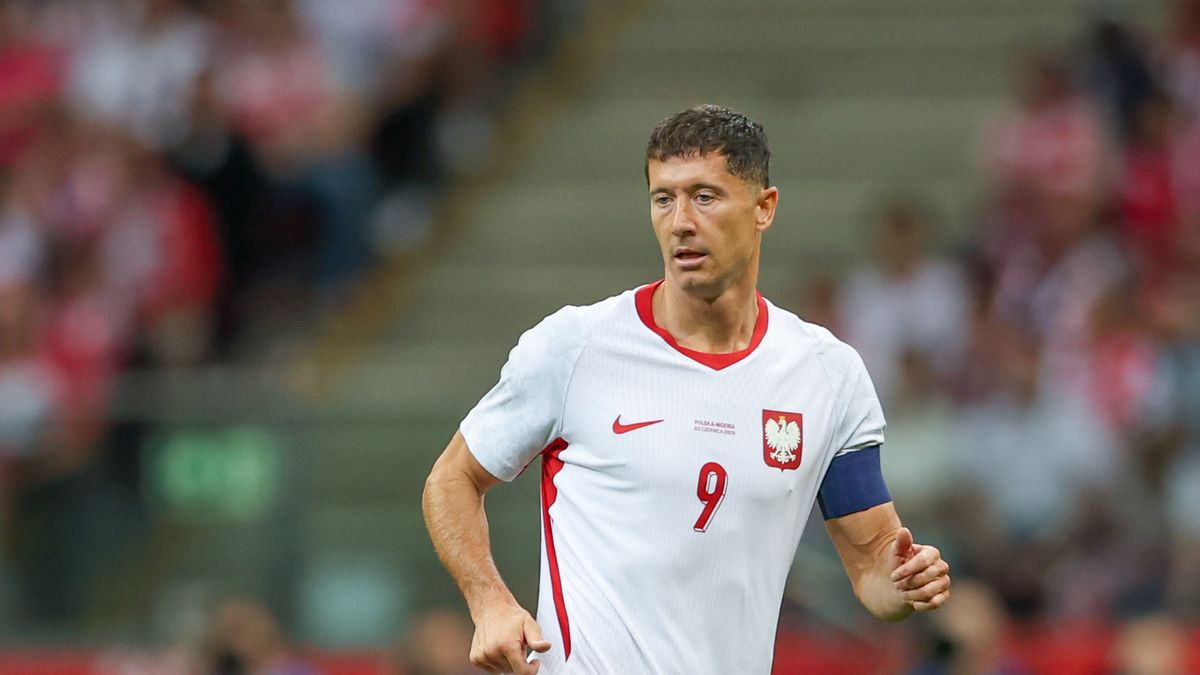 WARSAW, POLAND - 2026/06/03: Robert Lewandowski of Poland seen during Friendly Match 2026 football match between Poland and Nigeria at PEG Narodowy (Warsaw). Final score; Poland 2:2 Nigeria. (Photo by Grzegorz Wajda/SOPA Images/LightRocket via Getty Images)