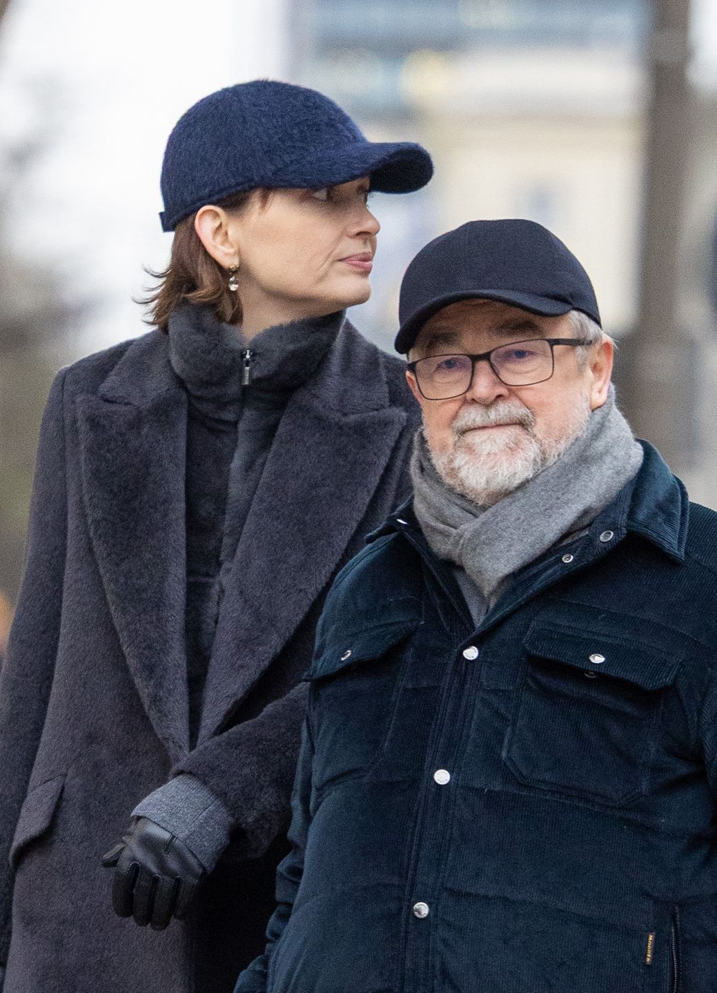 Edward Miszczak uskutecznia wypad na miasto z Anną Cieślak