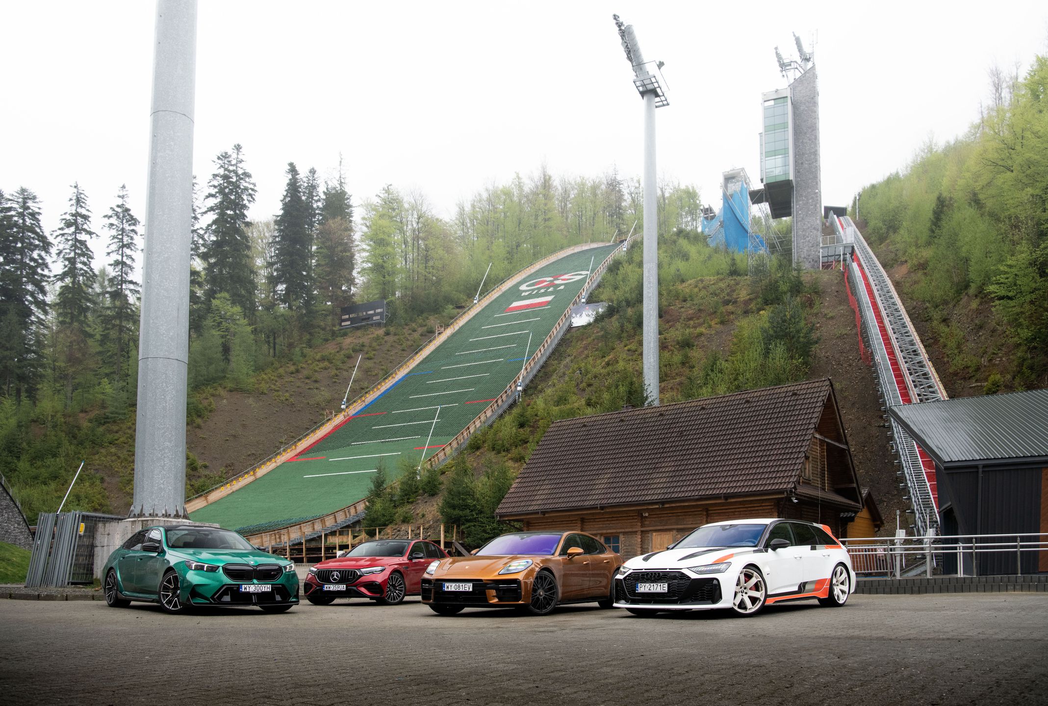 Audi RS 6 Avant GT, BMW M5, Mercedes-AMG E 53, Porsche Panamera