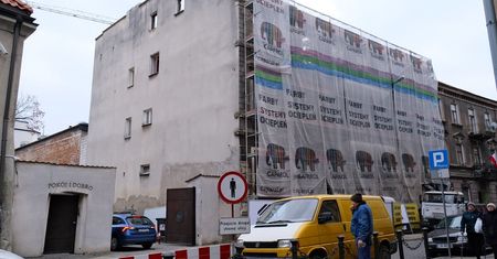Kamienica przy ulicy Kościuszki w remoncie. W dawnej drukarni będą nowoczesne mieszkania