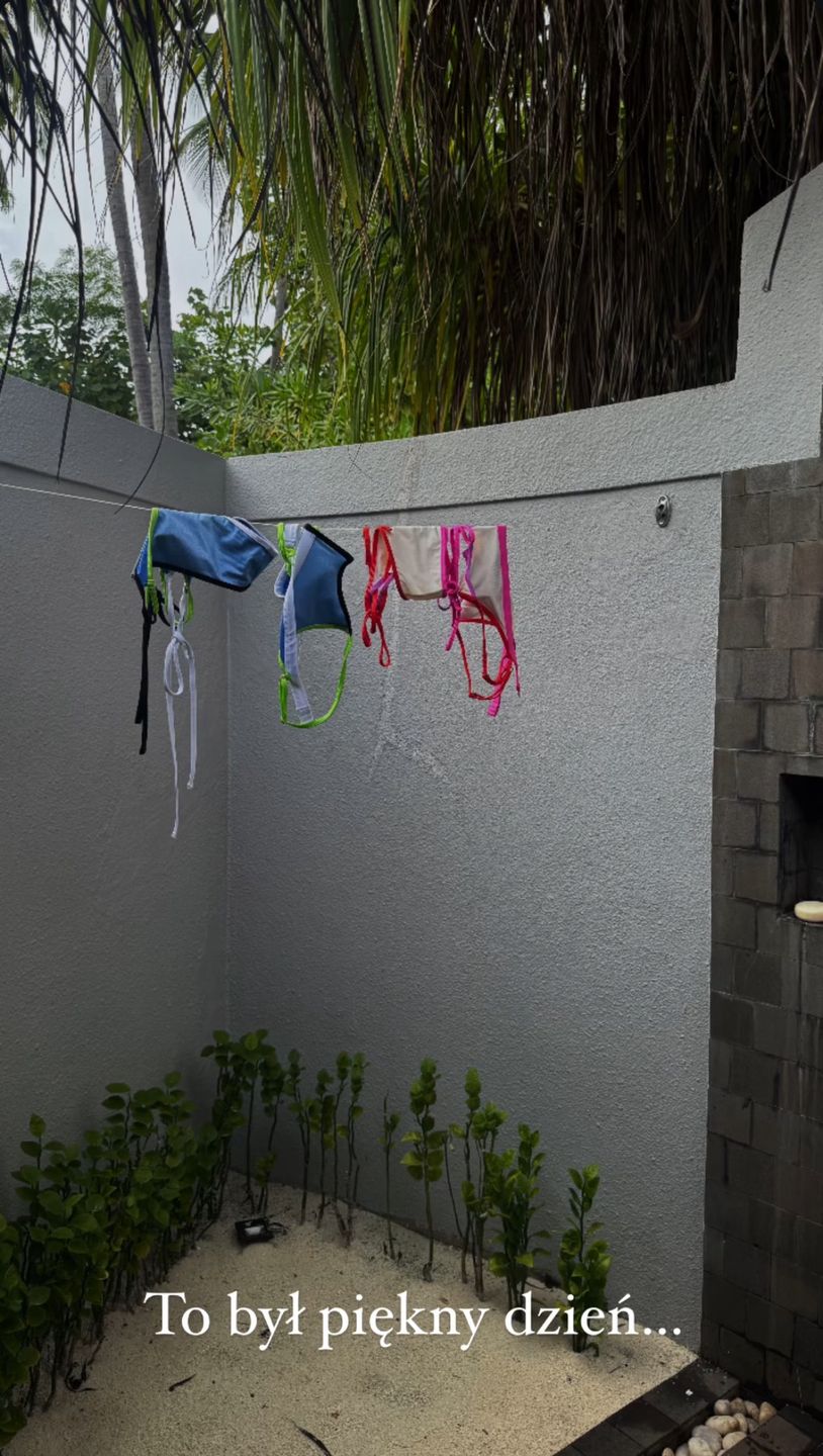 Edyta pazura relacjonuje rajskie wczasy na Malediwach