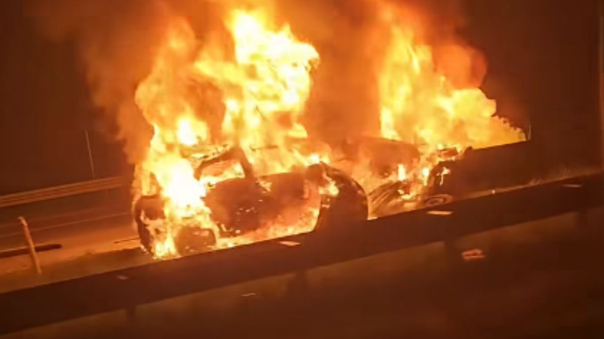 Tragedia na A1. Nagranie trafiło do sieci.