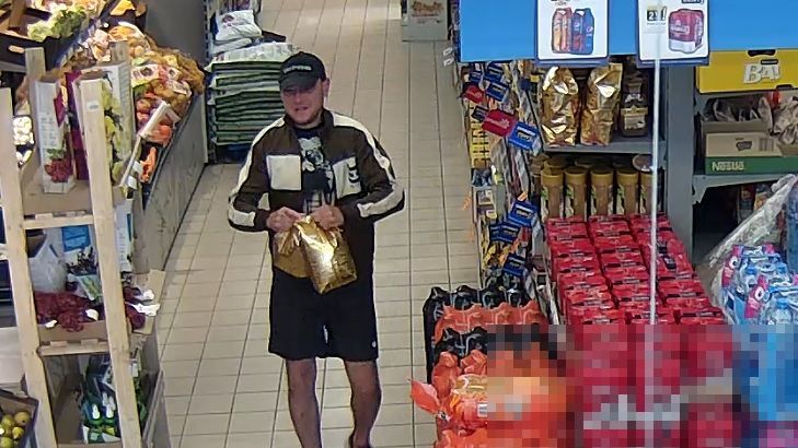 Policja poszukuje mężczyzny ze zdjęcia do sprawy kradzieży artykułów w Stokrotce