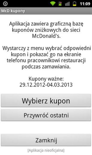 McD Kupony