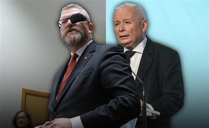 Braun "straszakiem" Tuska? Kaczyński przestrzega PiS