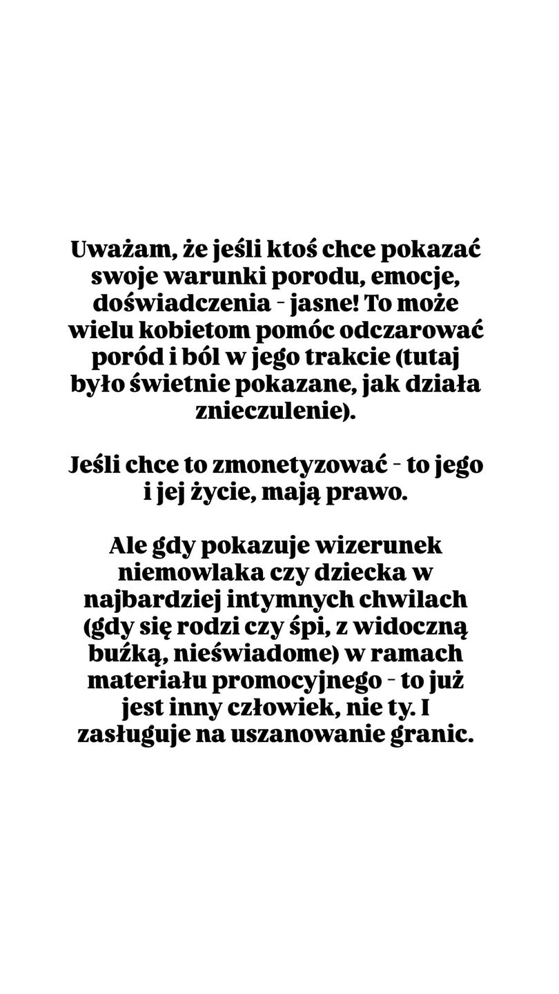 Maja Staśko o filmie z porodu Andziaks