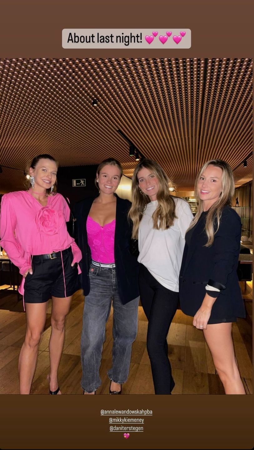 Anna Lewandowska, Coral Simanovich Roberto, Mikky Kiemeney, Dani ter Stegen