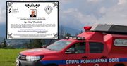Smutne wieści z Podhala. Nie żyje zasłużony ratownik GOPR Józef Trzciński