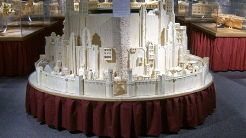 Minas Tirith z zapałek. Niesamowite! 1