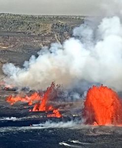 Erupcja wulkanu Kilauea na Hawajach. Gigantyczne pokłady lawy