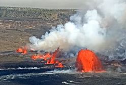 Erupcja wulkanu Kilauea na Hawajach. Gigantyczne pokłady lawy