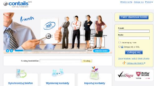 Contails.com - wszystkie kontakty w jednym miejscu 1