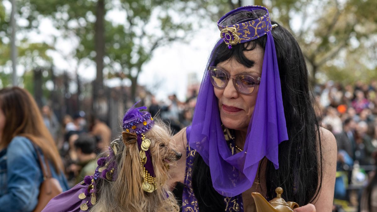 Halloweenowa Parada Psów w parku Tompkins Square. Wielki powrót po pandemii 1