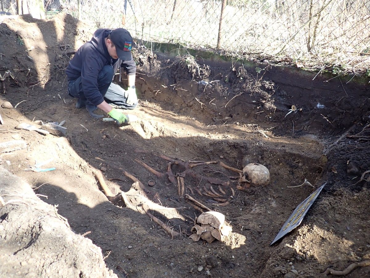 Szczątki Niemców w Polsce. Odkrycie koło Wrocławia. Pokazali zdjęcia