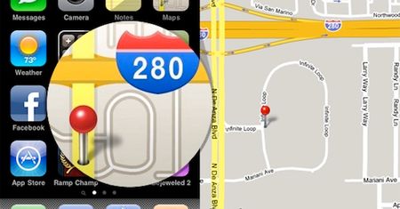 Apple patentuje design ikony Map