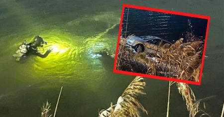 Uciekli w ostatniej chwili. Auto w Martwej Wiśle